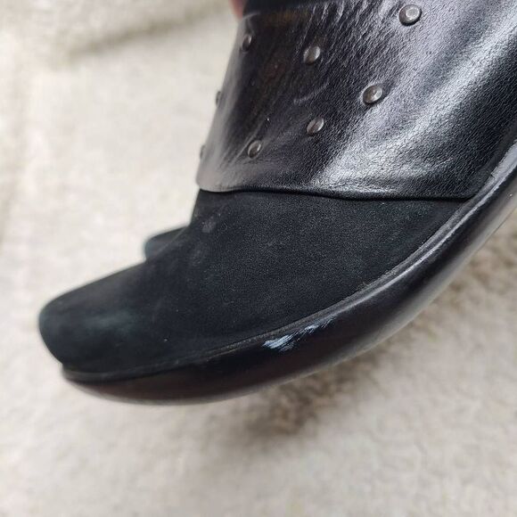 Naot Appeal Studded Suede Leather Mule sz 41 - Picture 10 of 14